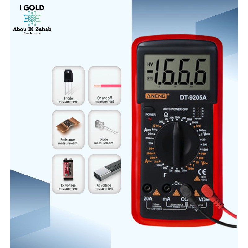 Digital Multimeter DT9205A