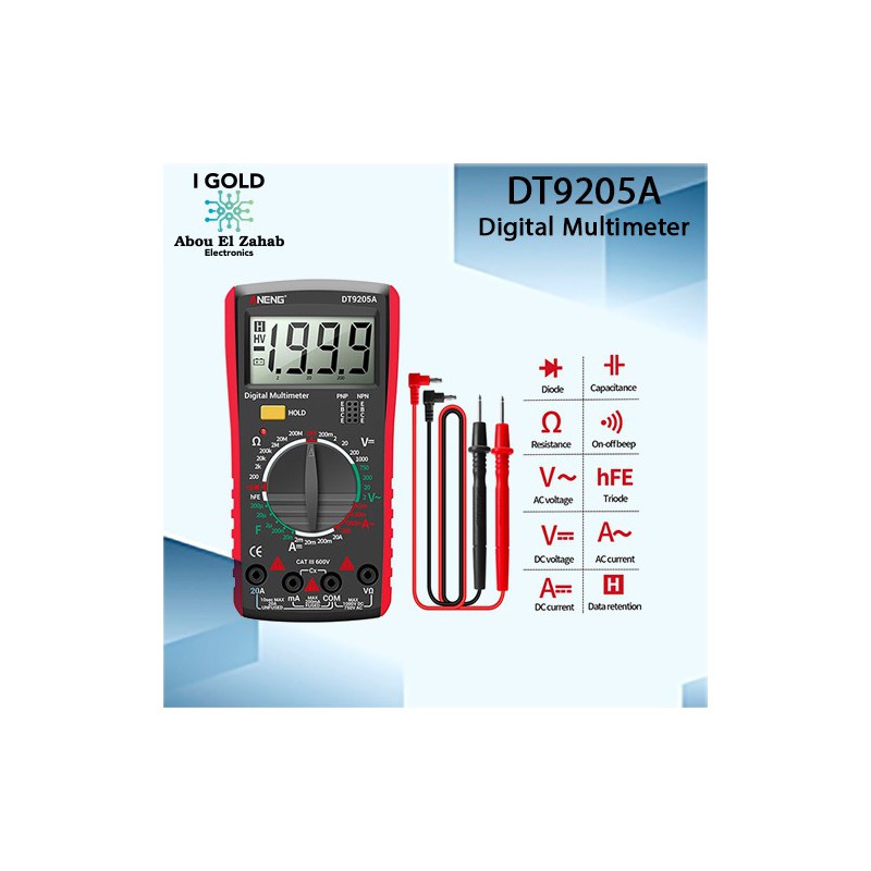 DT9205A Digital Multimeter